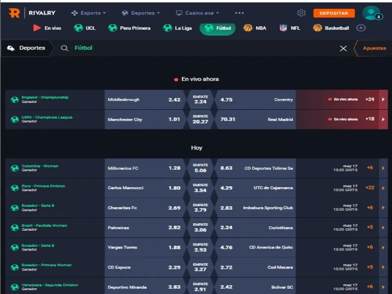 Special circumstances and situations in Rivalry betting