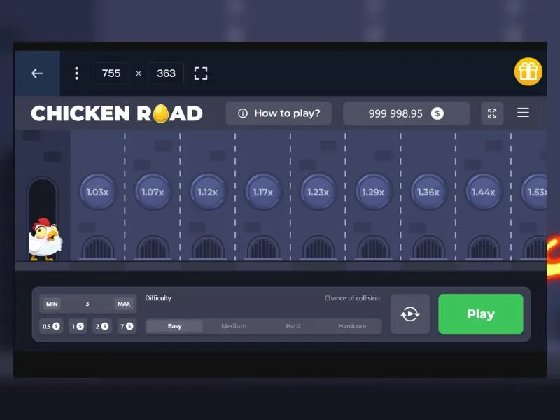 Can you play Chicken Road for free on Rivalry?