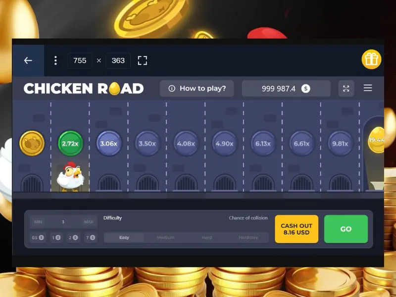 How to sign up for Rivalry to play Chicken Road